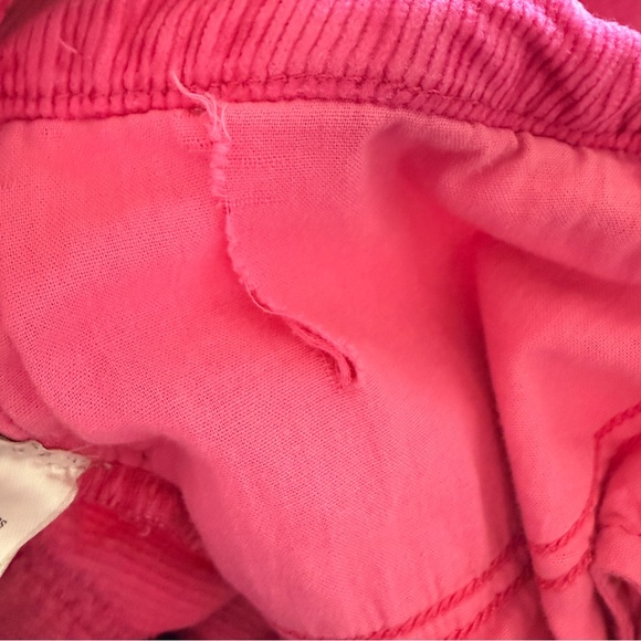 Anthropologie Pilcro The Yaya Pink Corduroy Mid-Rise Crop Flare Pants Womens 29 - Picture 14 of 14